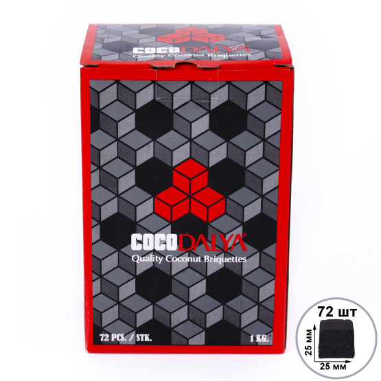 Уголь кокосовый CocoDalya 1кг